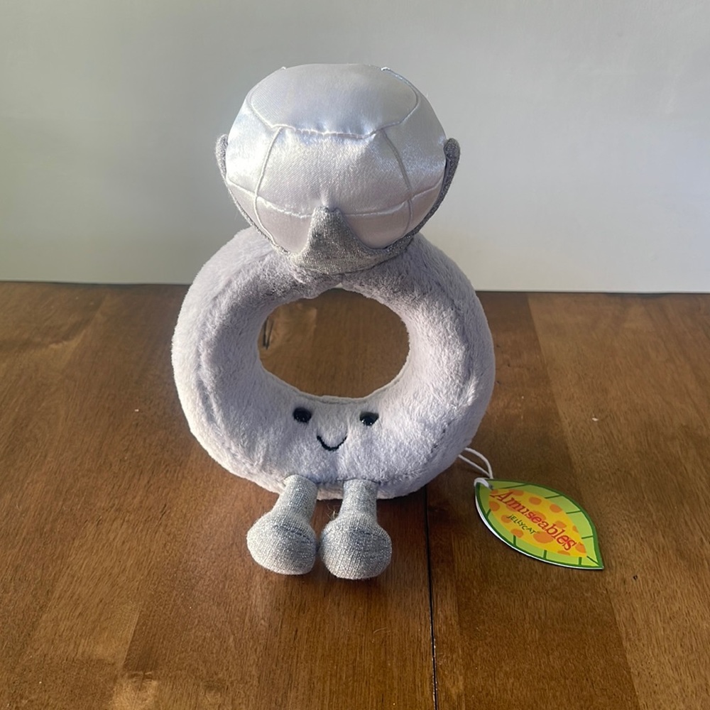 NWT Jellycat Amuseable Diamond Ring